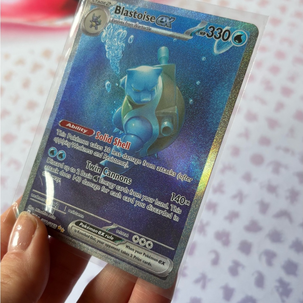 Pokémon: Blastoise ex 200/165